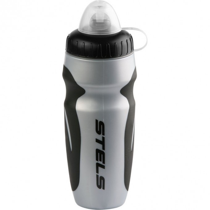 Фляга STELS CB-15027 600 мл, серебристо-чёрная 550010