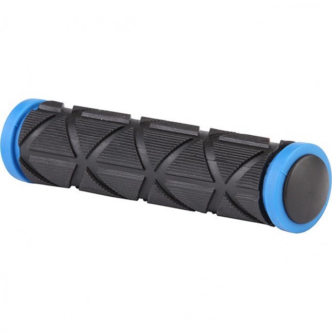 Грипсы VLG-172D Velo 130 мм чёрно-синие 150121