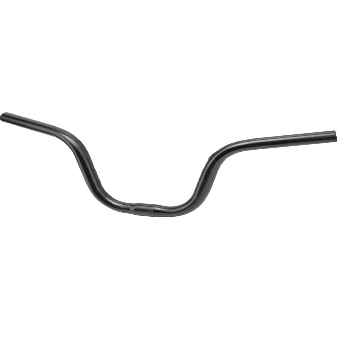 Руль ZXD-009-N шириной 520 мм для для детских велосипедов, стальной, чёрный 450069