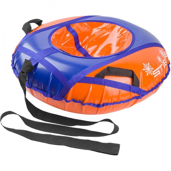 Санки надувные STELS D110см, сине-оранжевые 710066