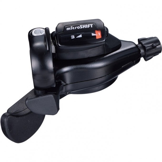 Шифтер/манетка левый Microshift TS71-3L, с тросом 1800 мм 590125