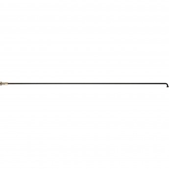Спица с латунным ниппелем 235 мм, стальная черная