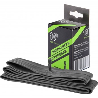 Велокамера NTG 10" x 2.0" в индивидуальной упаковке