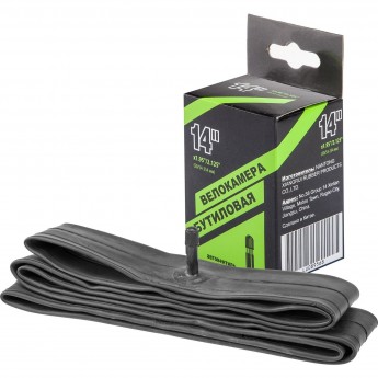 Велокамера NTG 14"x1.95"/2.125" в индивидуальной упаковке