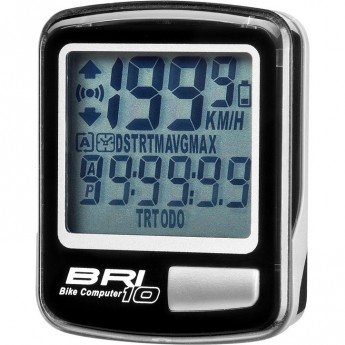 Велокомпьютер STELS BRI-10 чёрный Велокомпьютер STELS BRI-10 чёрный