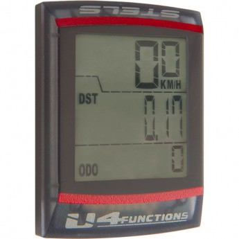 Велокомпьютер STELS U4 чёрный Велокомпьютер STELS U4 чёрный